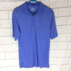 Slazenger Golf Polo Golf Shirt Blue stripe Size M